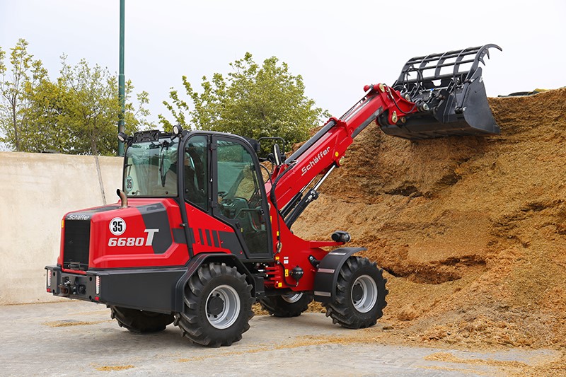 Four New Schäffer Compact And Medium Telescopic Wheel Loaders